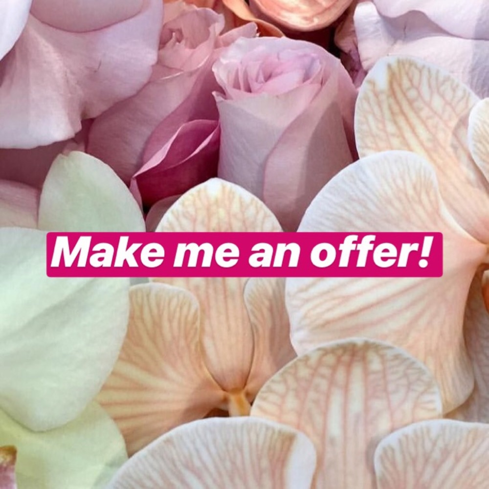 All prices are negotiable :)